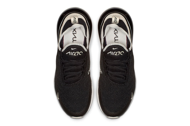 air max 270 beige and black