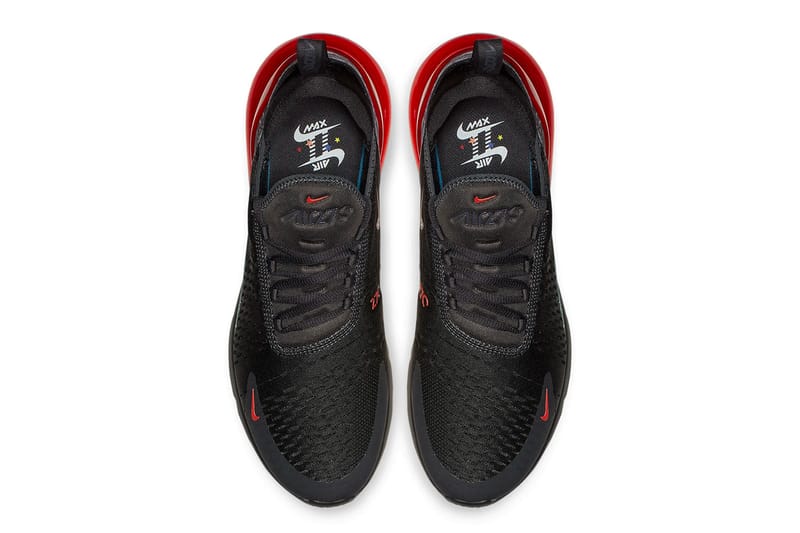 Red and black on sale air max 270