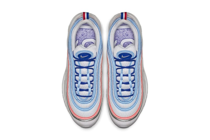 Air max 97 game royal metallic sale silver university red