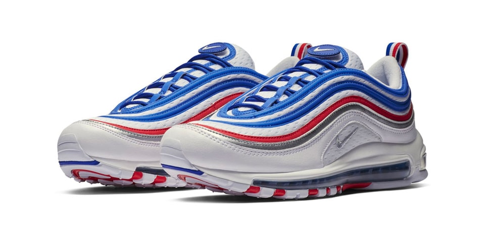 nike air max 97 game royal metallic silver university red