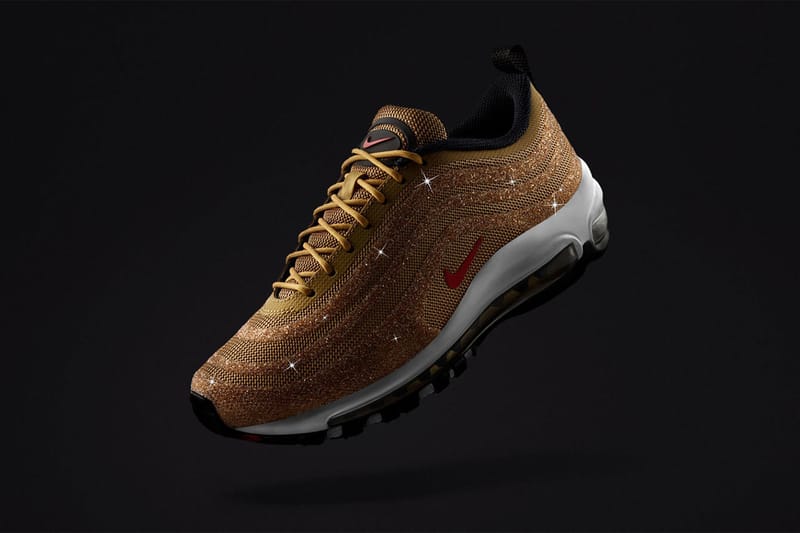 Nike x swarovski gold on sale