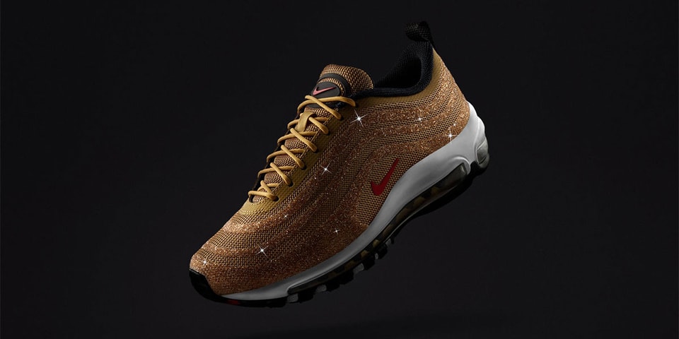 nike air max 97 swarovski gold