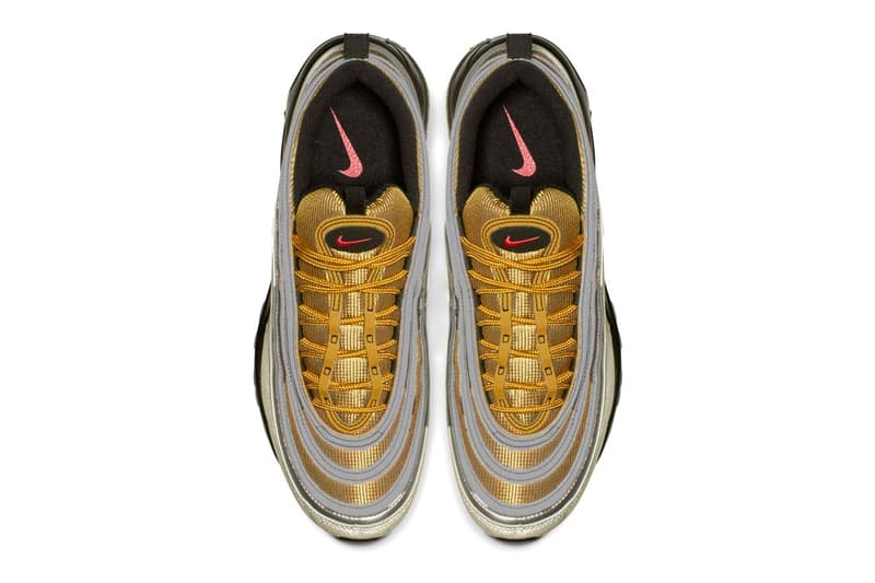 air max 97 metallic gold and silver