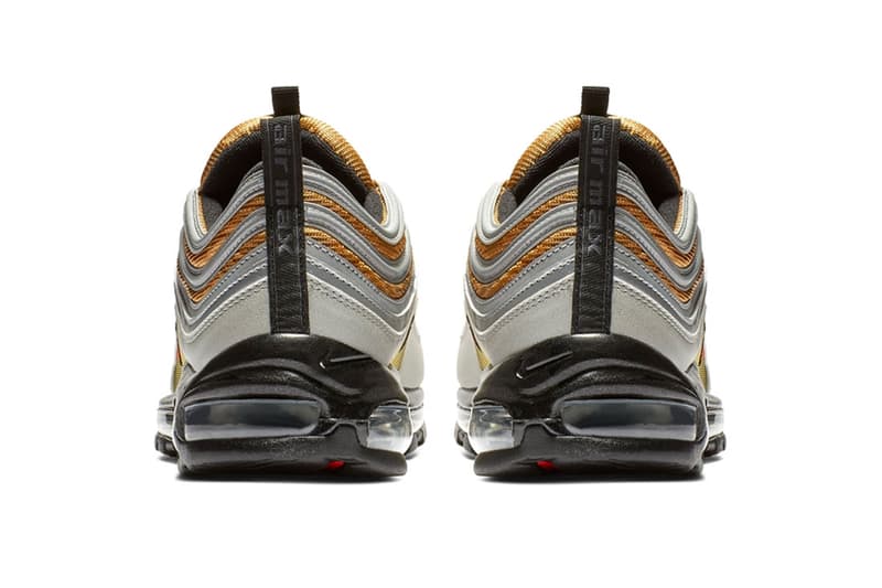 air max 97 metallic gold and silver