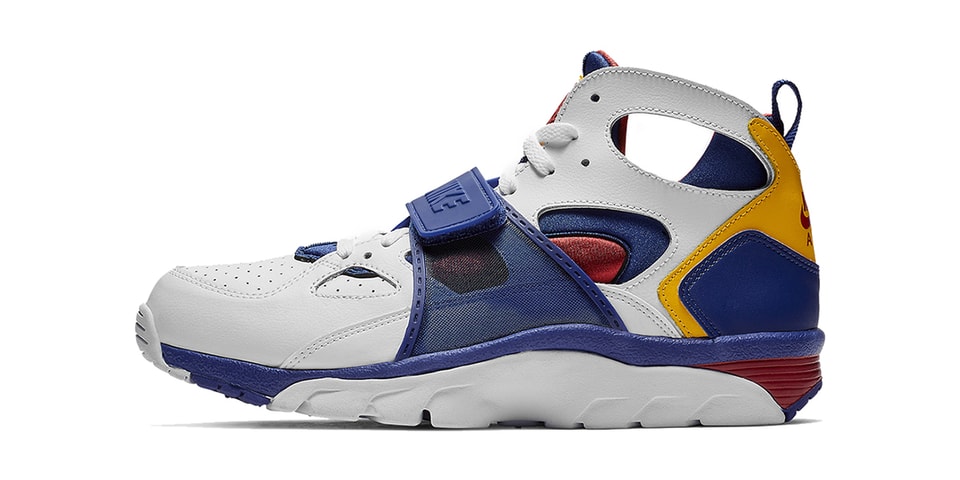 white blue and yellow huaraches