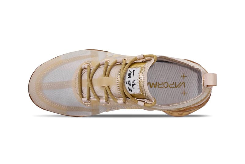 Air vapormax 2019 trainers cream sail light bone metallic gold sale