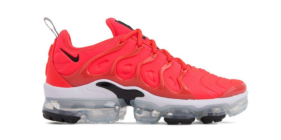 Nike Air Vapormax Plus Bright Crimson Black | Hypebeast