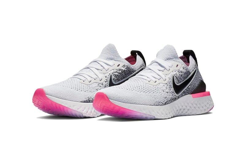 Nike epic react flyknit 2 women's running shoe clearance black