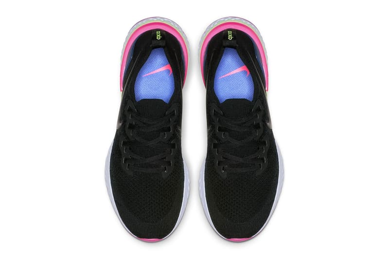 purple nike epic react