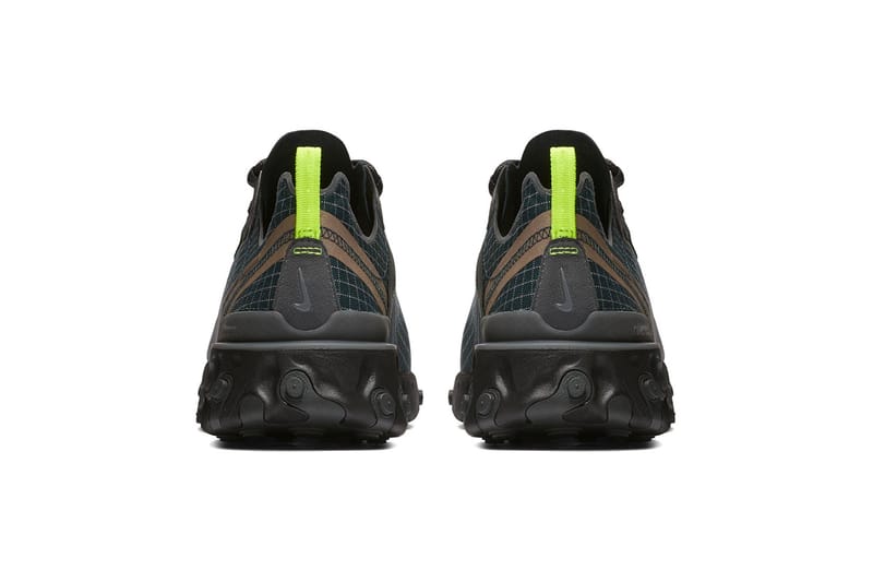 Nike react element store 55 dark green