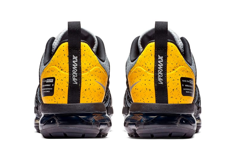 Nike vapormax grey clearance yellow