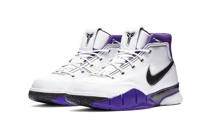 Nike kobe 1 white best sale