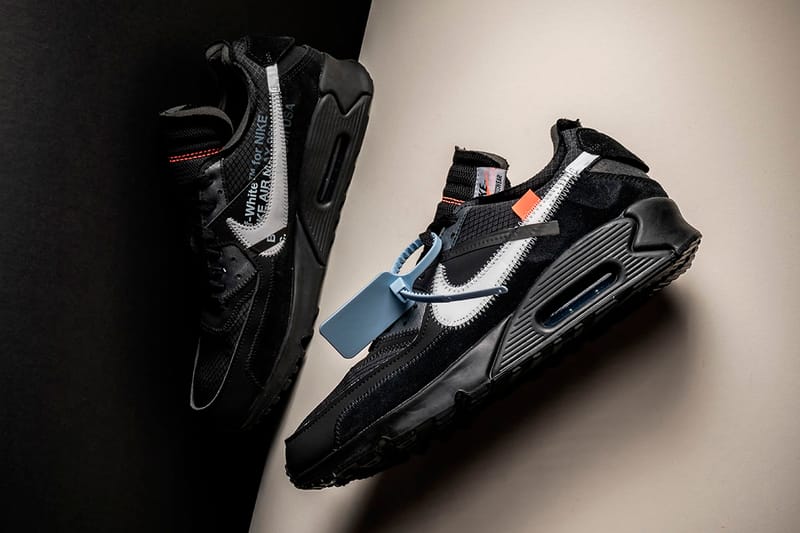 Air max 90 on sale nere off white