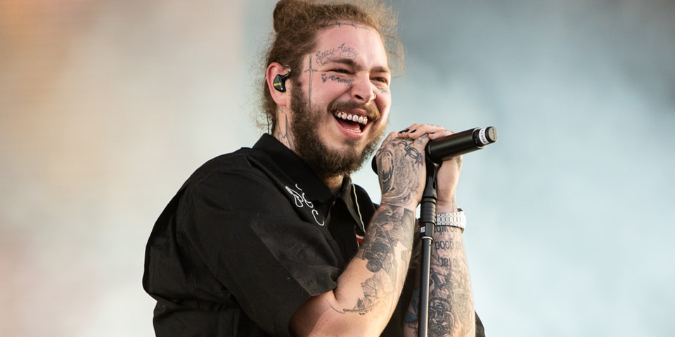 post malone plush doll