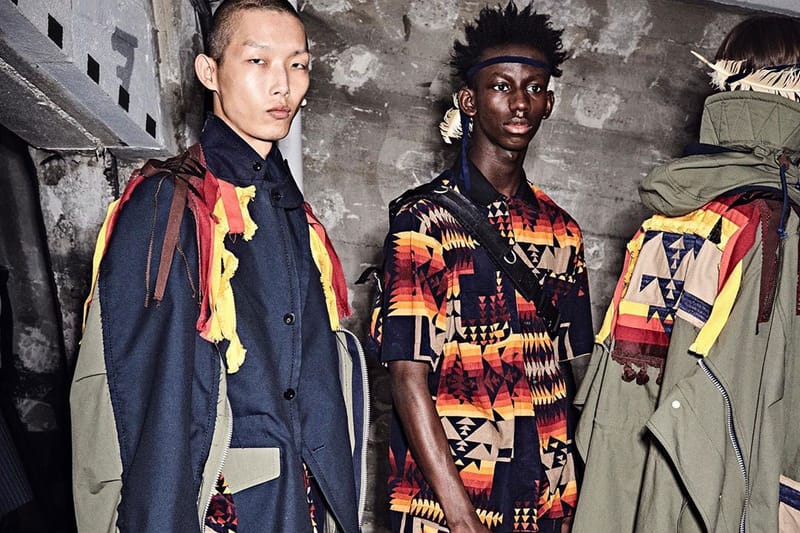 sacai x Dr. Woo & Pendleton SS19 Items Release | Hypebeast