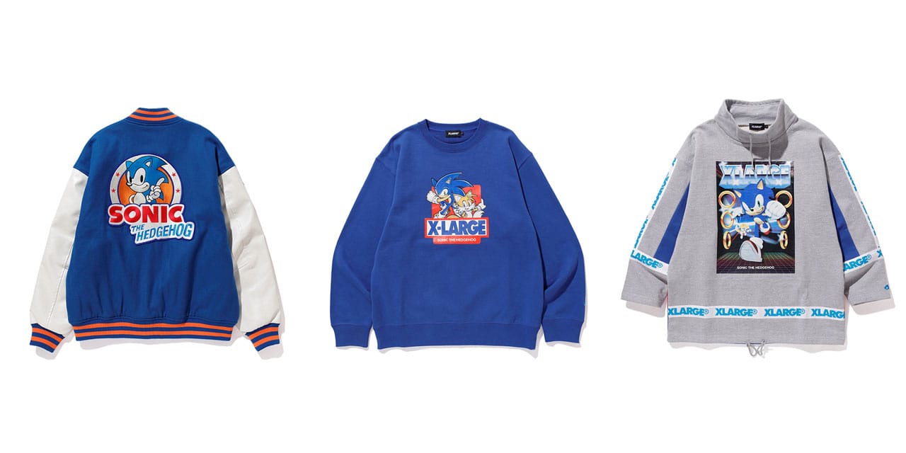 Sonic the Hedgehog' x XLARGE Capsule Collection | HYPEBEAST