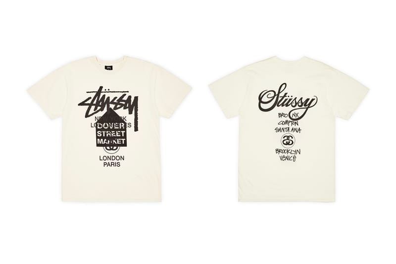 安い stussy ワールドツアー tシャツ 2018