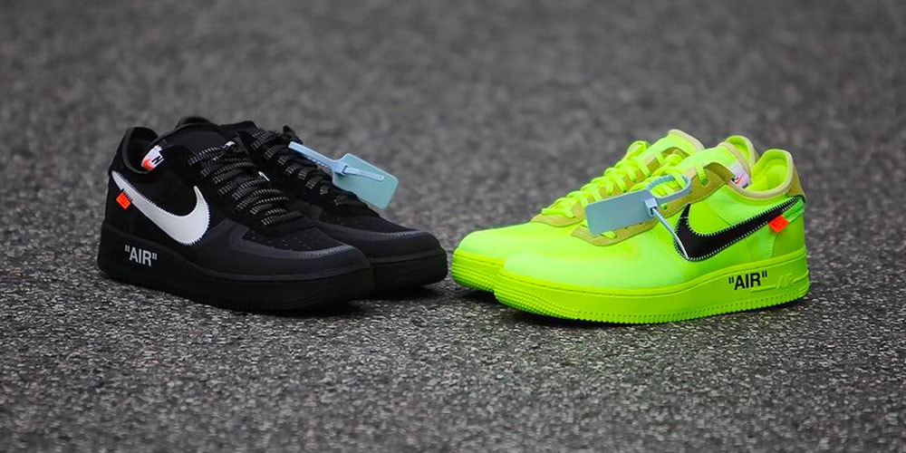 nike af1 x off white volt