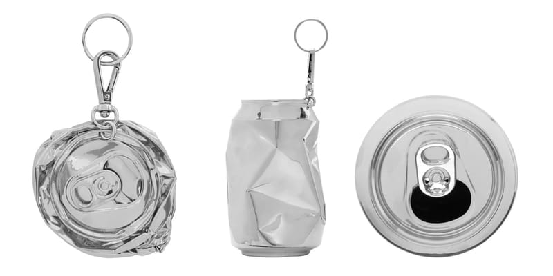 Raf Simons Silver Can Keychains Release | Hypebeast
