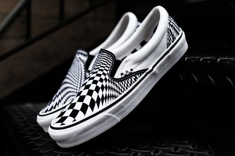 Slip on hot sale vans look