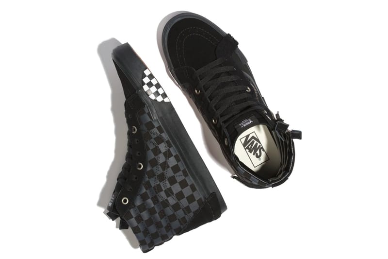 Vans on sale deconstructed black