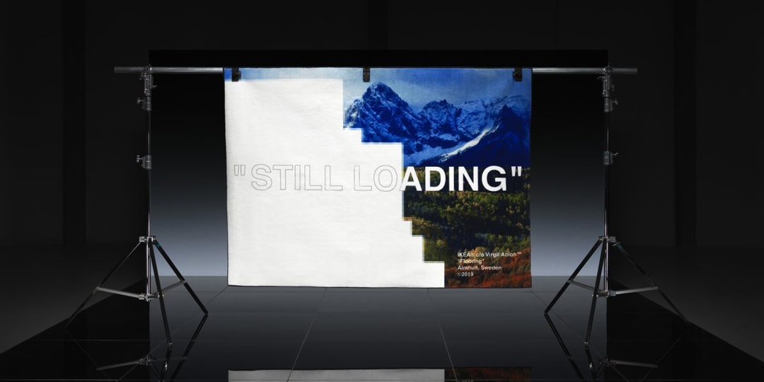 Loading Rug Virgil Abloh x IKEA 'STILL LOADING' Rug Giveaway | Hypeart