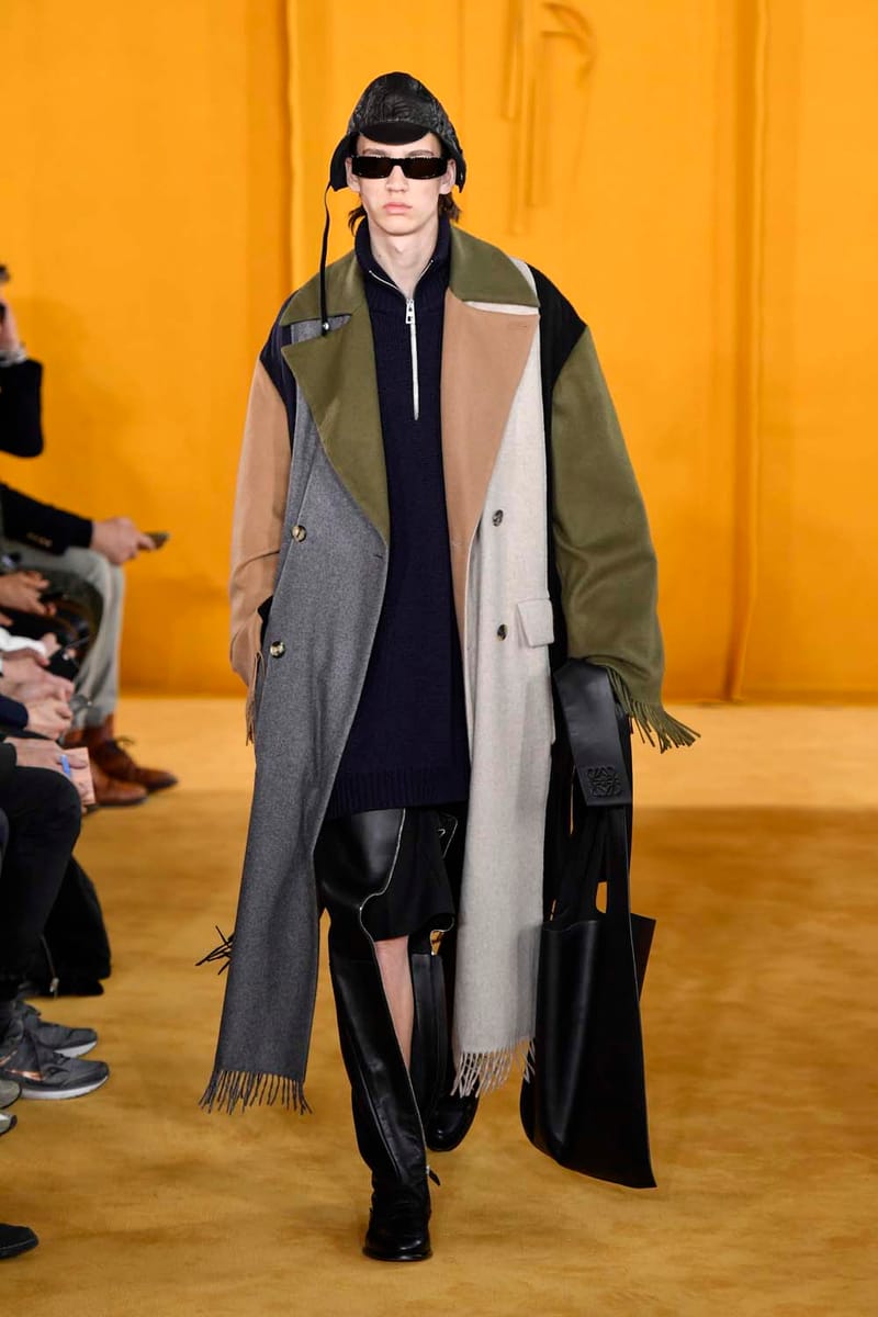 Loewe 19fw ロエベ LOEWE 長財布 パズル グレー Loewe Puzzle Loewe