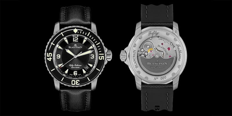 Blancpain Titanium Fifty Fathoms Watch Hypebeast