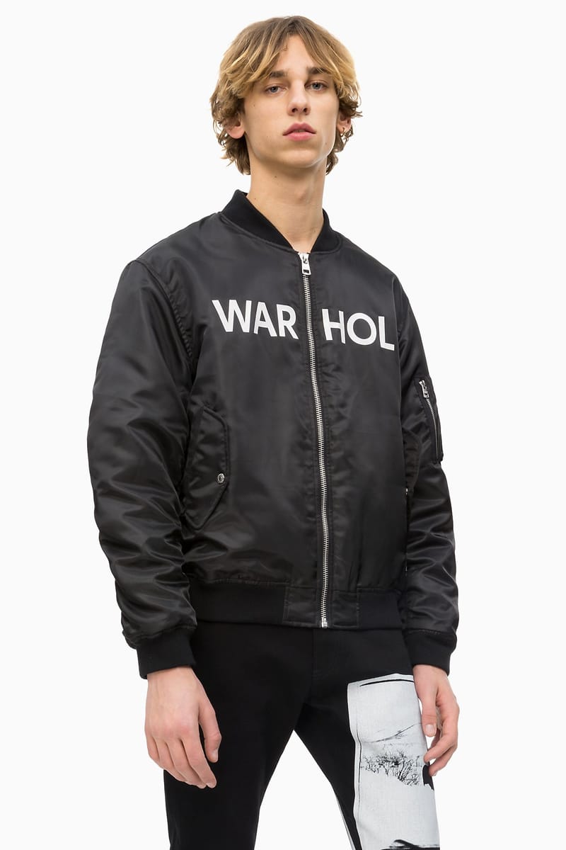 Calvin klein andy hot sale warhol jacket