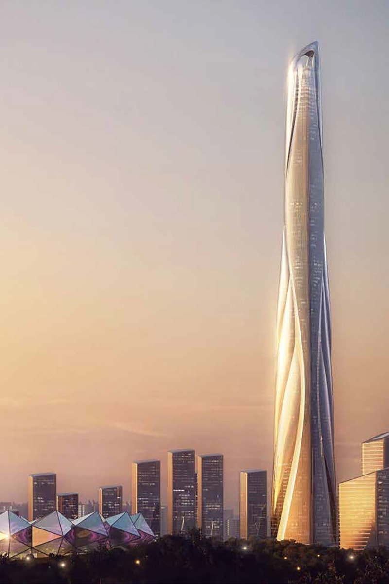 International Center China's Tallest Skyscraper Hypebeast