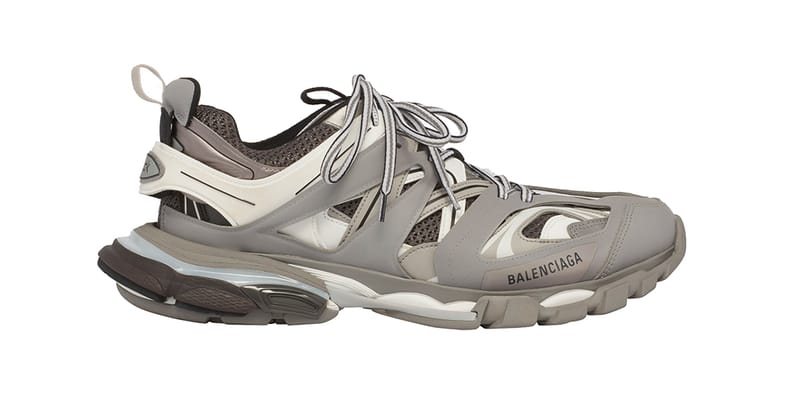 Balenciaga track discount grey and white