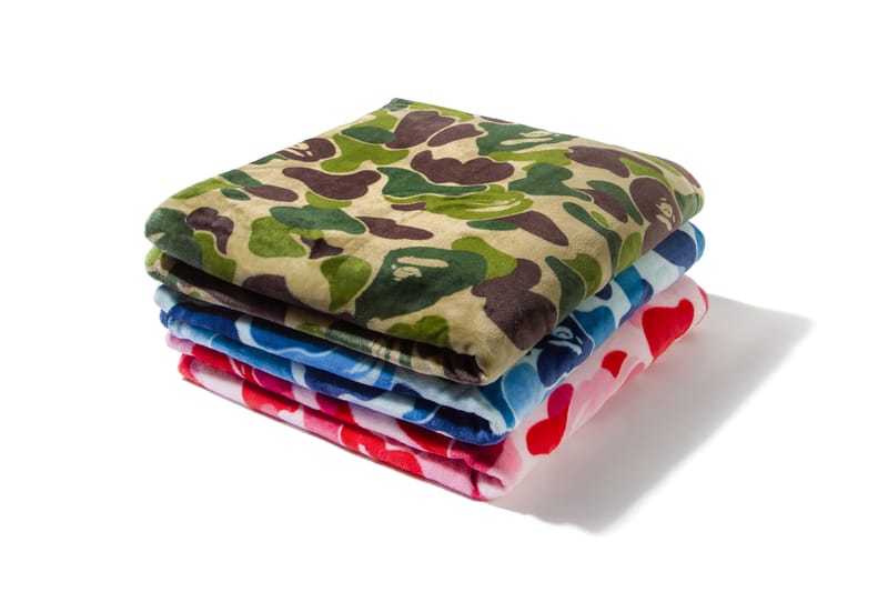 BAPE selling Blanket Blue