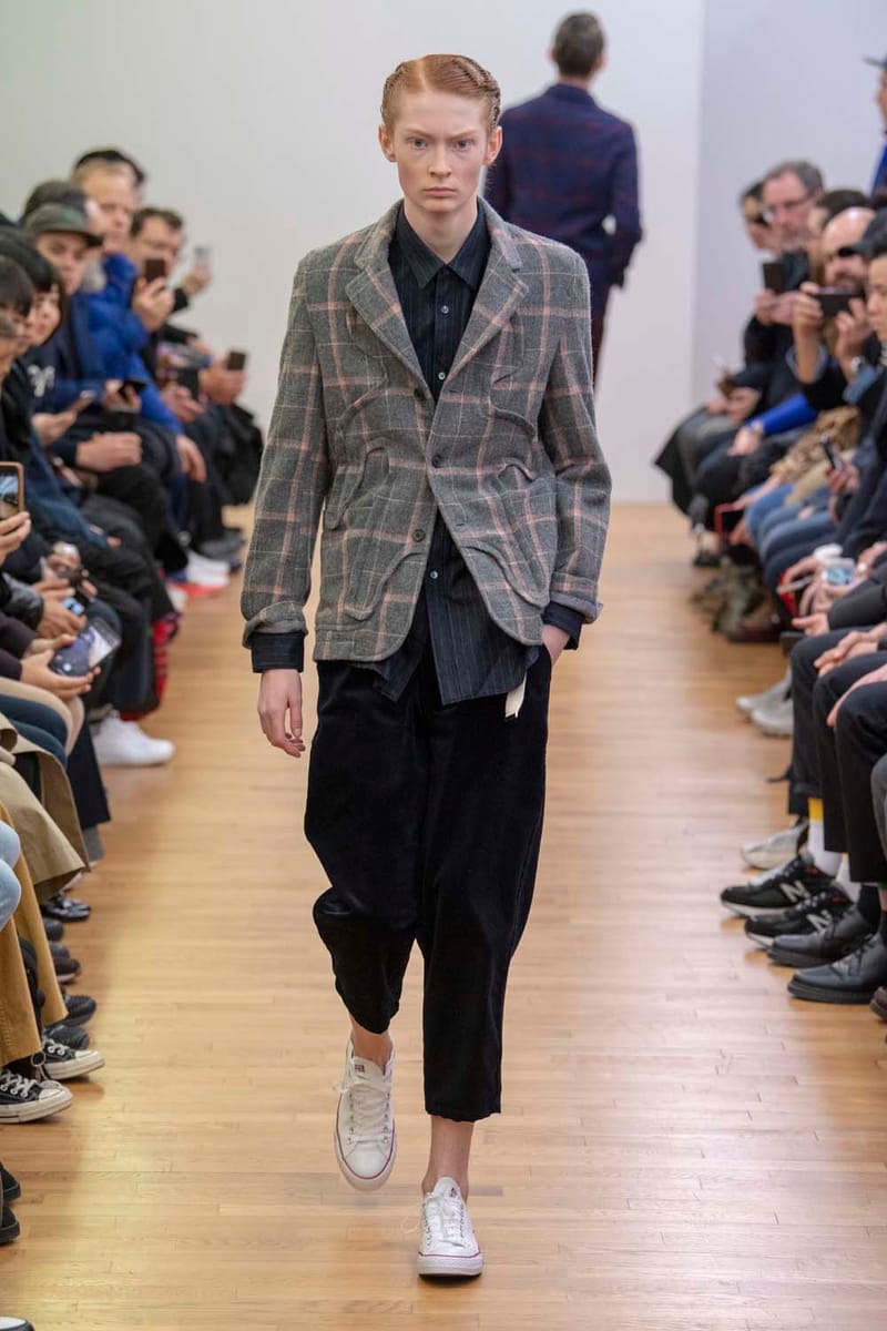 COMME des GAR ONS SHIRT Fall Winter 2019 PFWM Show Hypebeast