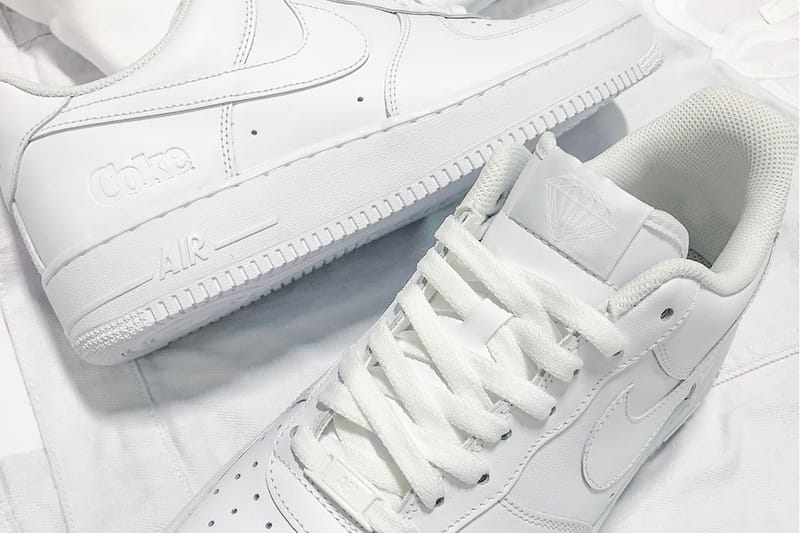 Diamond air force ones best sale