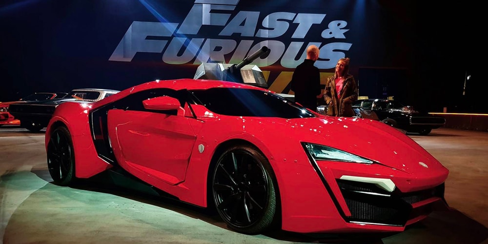 Несколько автомобилей из шоу Fast & Furious Live выставлены на аукцион