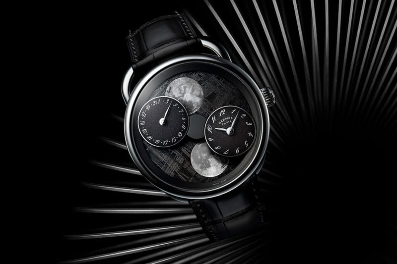 Herm s Arceau L Heure De La Lune Double Moon Phase Watch Hypebeast