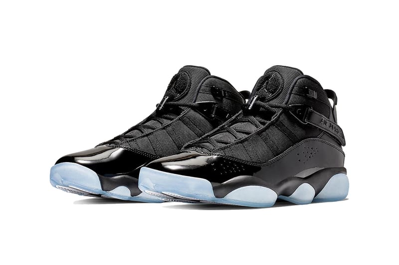 Jordan 6 best sale rings all black