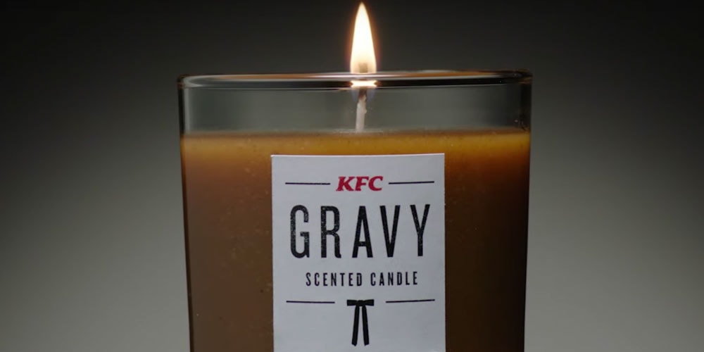 KFC Release LimitedEdition Gravy Scented Candle Hypebeast