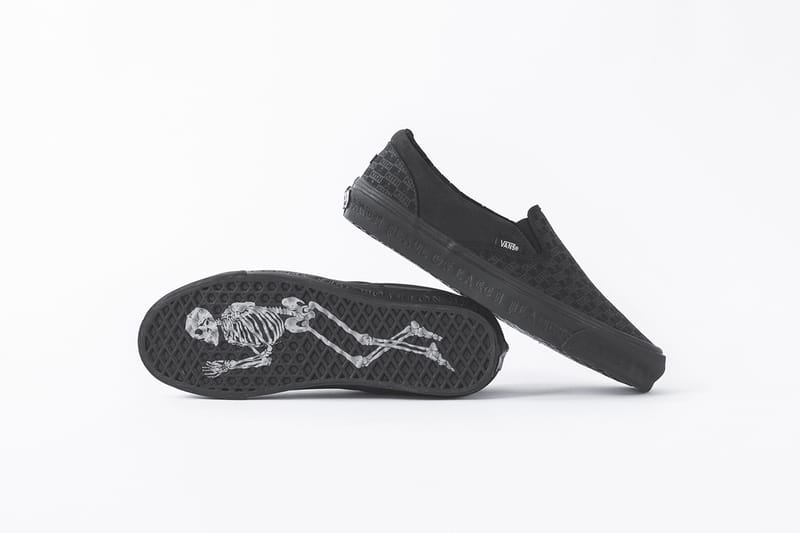 Vans x mastermind slip on sale on