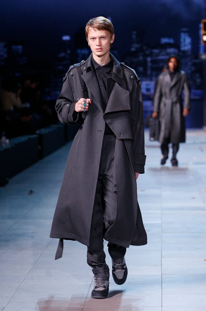 Louis vuitton cheap long coat mens