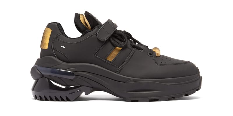 靴 Maison Margiela Retro Fit Low Top Maison Margiela Retro Fit Low-Top Matte Black | Hypebeast