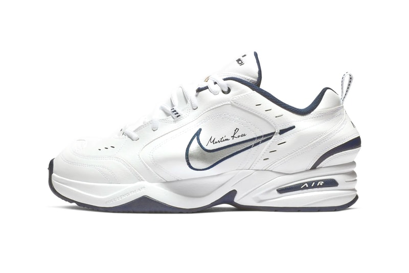 mens nike air monarch iv martine rose