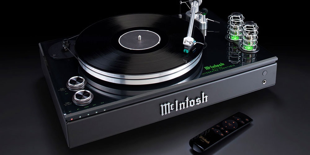McIntosh представляет свой проигрыватель виниловых пластинок High-End MTI100