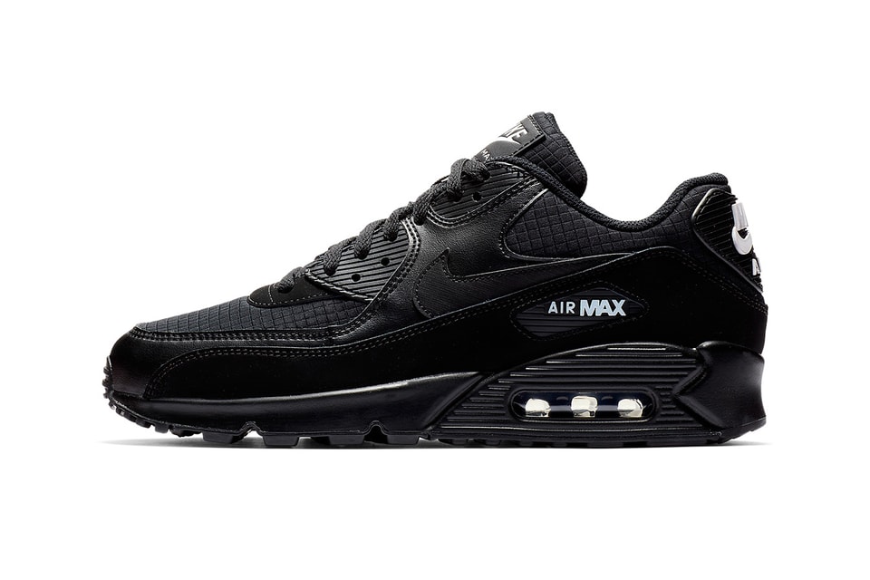 Nike Air Max 90 Essential Black and White Drops Hypebeast