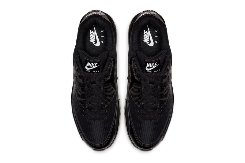 nike air max 90 essential black white