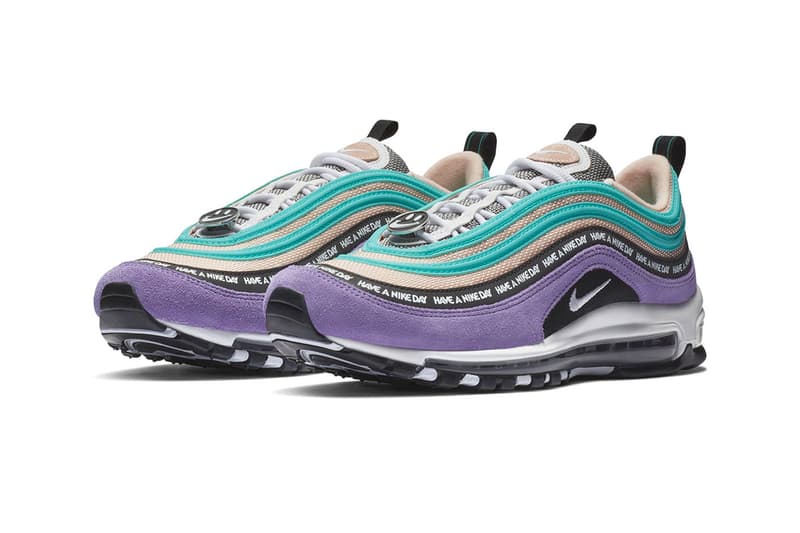 nike air max 97 purple and teal