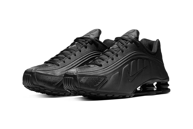 all black r4 shox