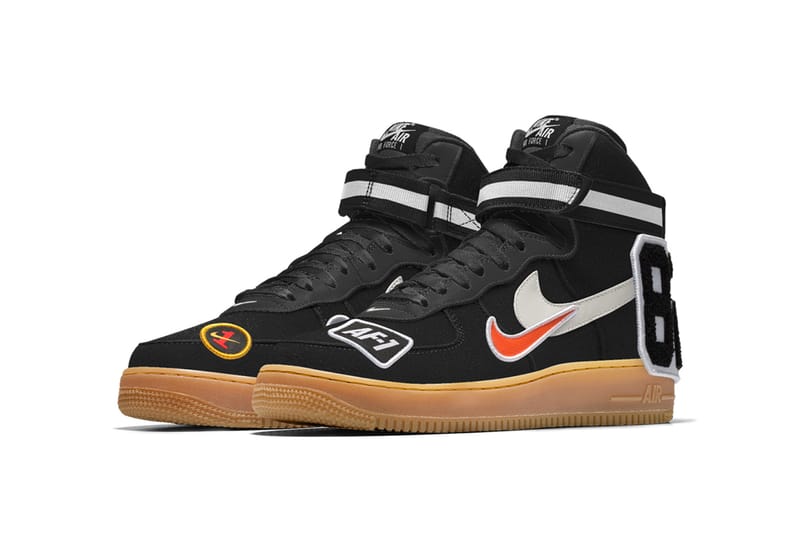 Nikeid custom air outlet force 1