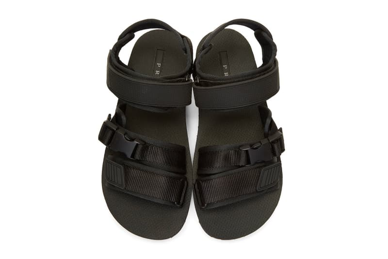 prada nylon tech sandals