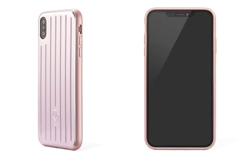 RIMOWA Aluminium Groove Apple iPhone Case Release Hypebeast